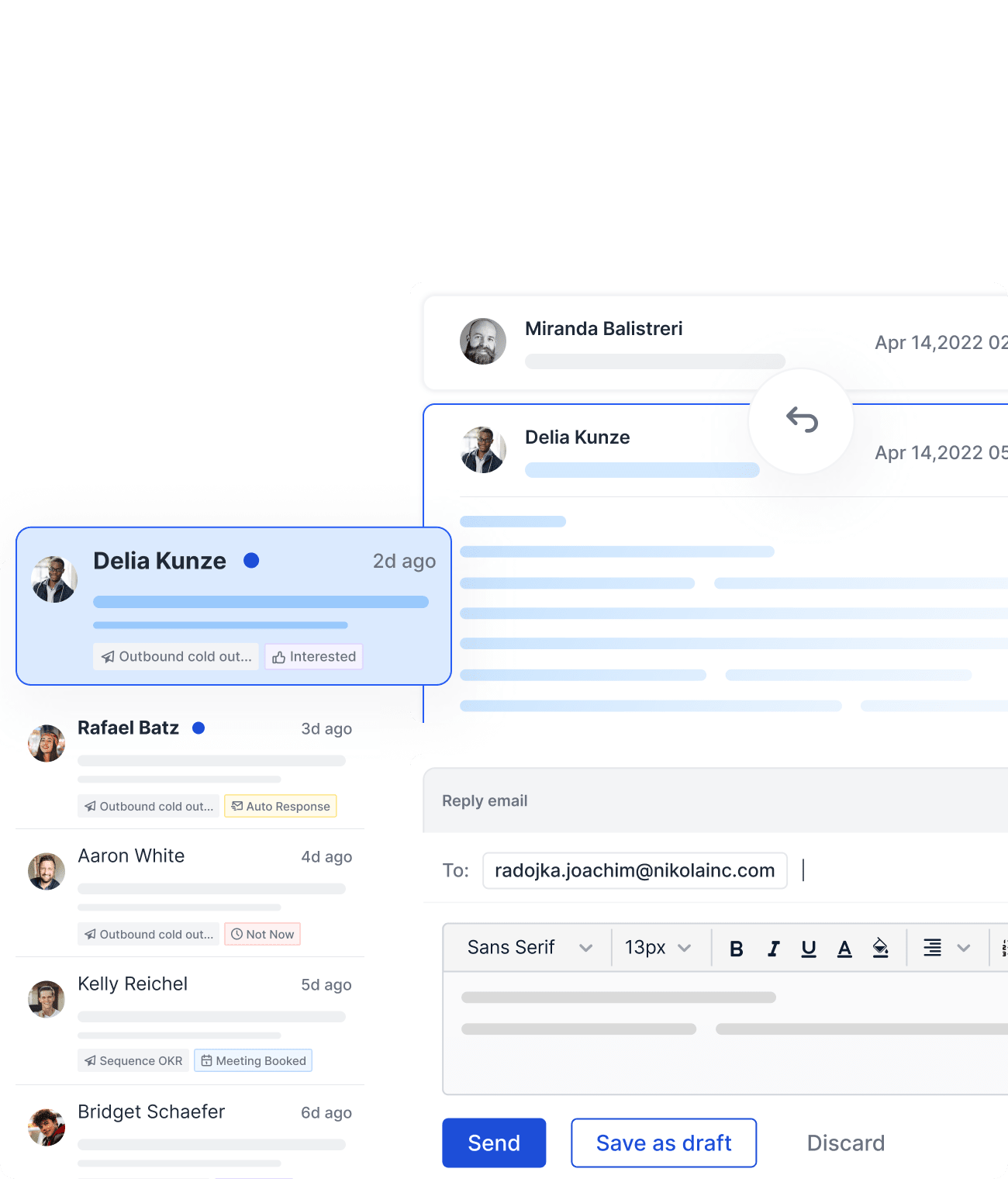 Unified Inbox interface